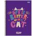 Caderno Universitário Feminino Cliff 12 Matérias 192 Folhas Foroni (Sortido)