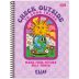Caderno Universitário Feminino Cliff 12 Matérias 192 Folhas Foroni (Sortido)