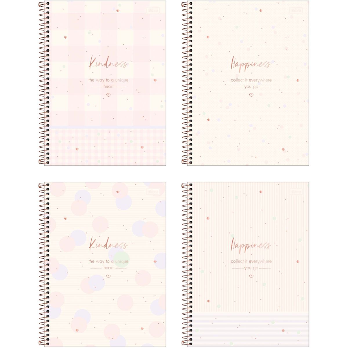 Caderno Espiral Universitário Capa Dura Soho 20 Matérias 320 Folhas Tilibra (Sortido)