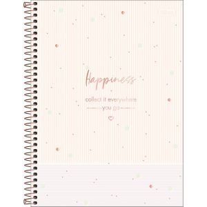 Caderno Espiral Universitário Capa Dura Soho 20 Matérias 320 Folhas Tilibra (Sortido)