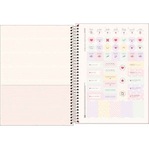 Caderno Espiral Universitário Capa Dura Soho 20 Matérias 320 Folhas Tilibra (Sortido)